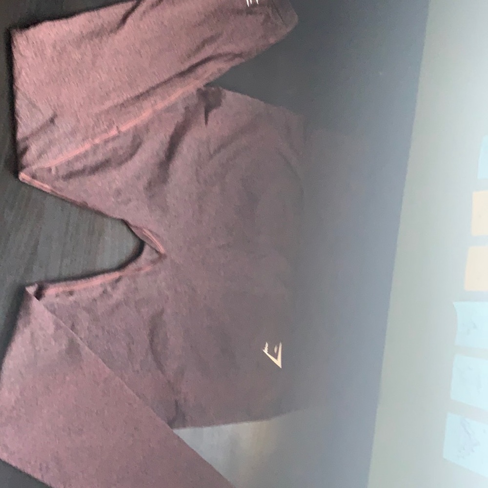 Gymshark Vital Brown Cherry Marl legging